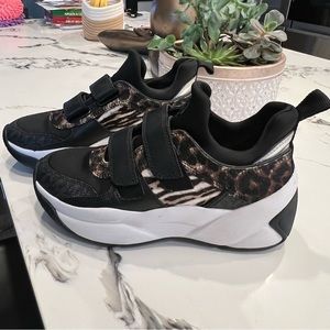 Michael Kors Keeley Trainer Calf Hair Sneakers